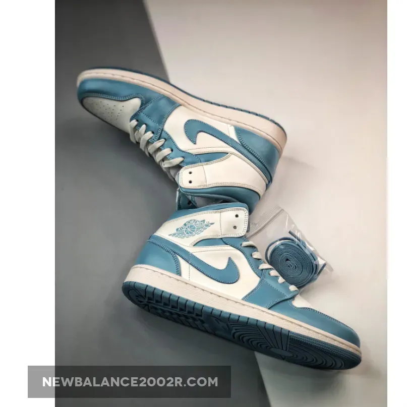 Air Jordan 1 Mid Sail Worn Blue Air Jordan 1 Mid Sail Worn Blue