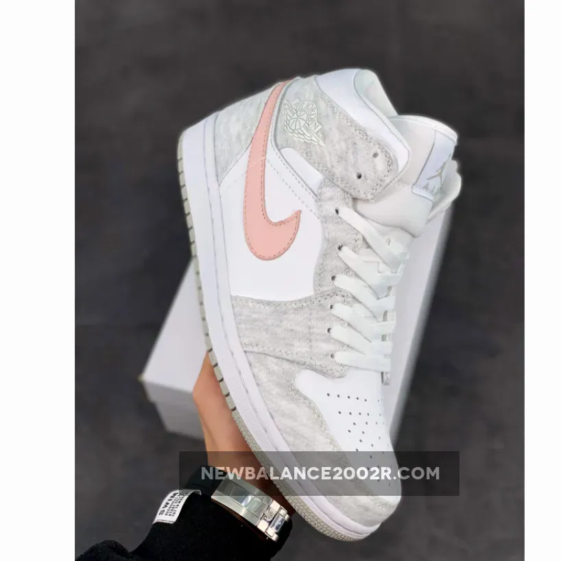 Air Jordan 1 Mid SE Light Iron Ore/Atmosphere-White