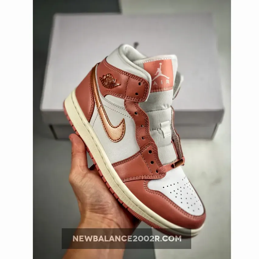 Air Jordan 1 Mid SE Red Stardust