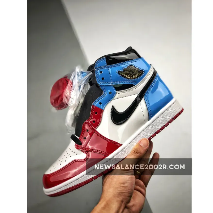 Air Jordan 1 Retro High 'Les Twin – Fearless' AJ1 White/University Blue-Varsity Red-Black Air Jordan 1 Retro High 'Les Twin – Fearless' AJ1 White/University Blue-Varsity Red-Black