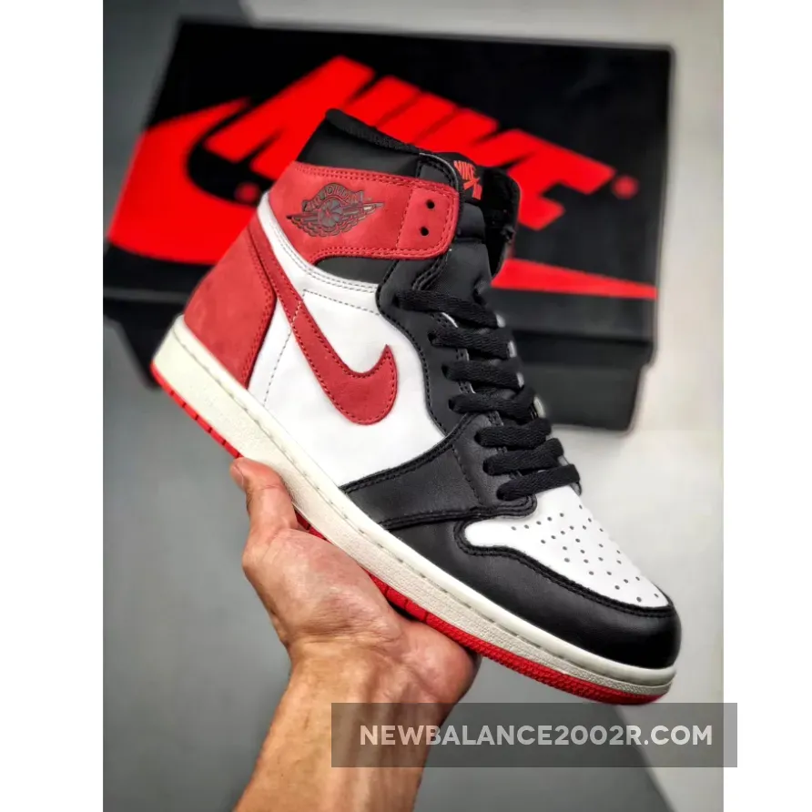 Air Jordan 1 Retro High OG ‘6 Rings’ White/Track Red-Black