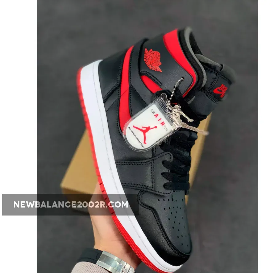 Air Jordan 1 Zoom CMFT "Bred" Black/University Red-White