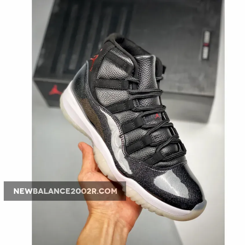 Air Jordan 11 ’72-10′ Black/Gym Red-White-Anthracite