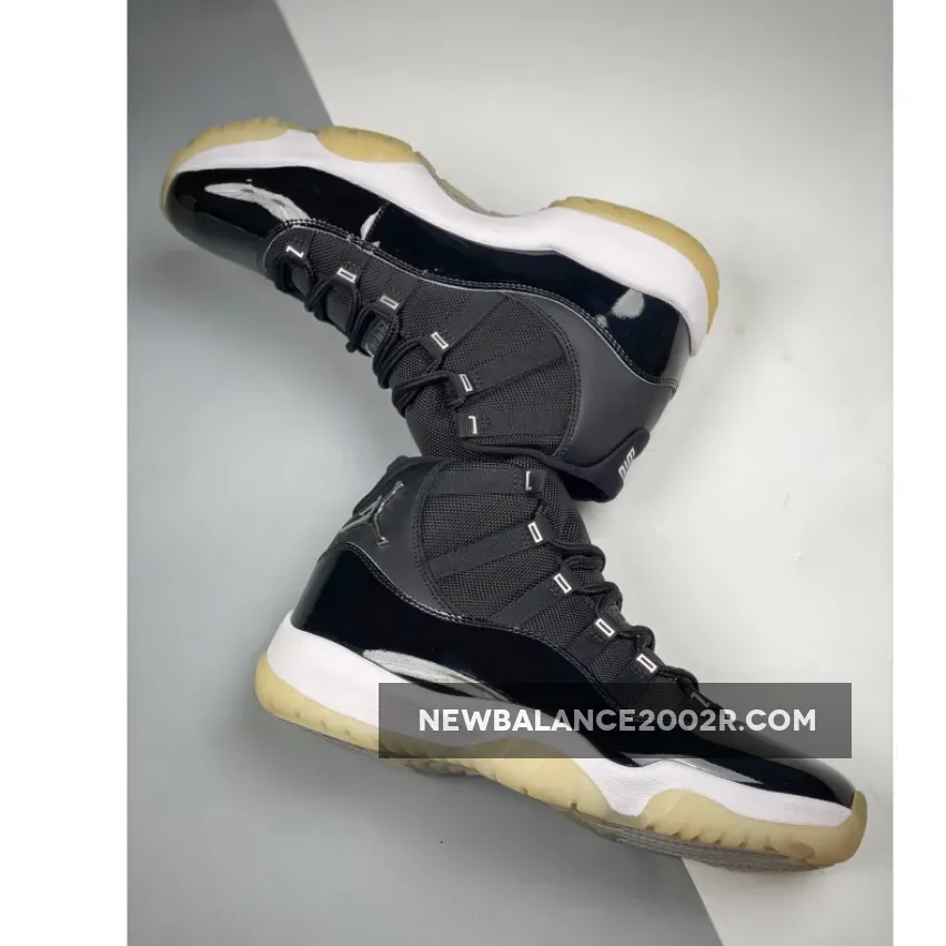 Air Jordan 11 "Jubilee 25th Anniversary" Black/Clear-White-Metallic Silver Air Jordan 11 "Jubilee 25th Anniversary" Black/Clear-White-Metallic Silver