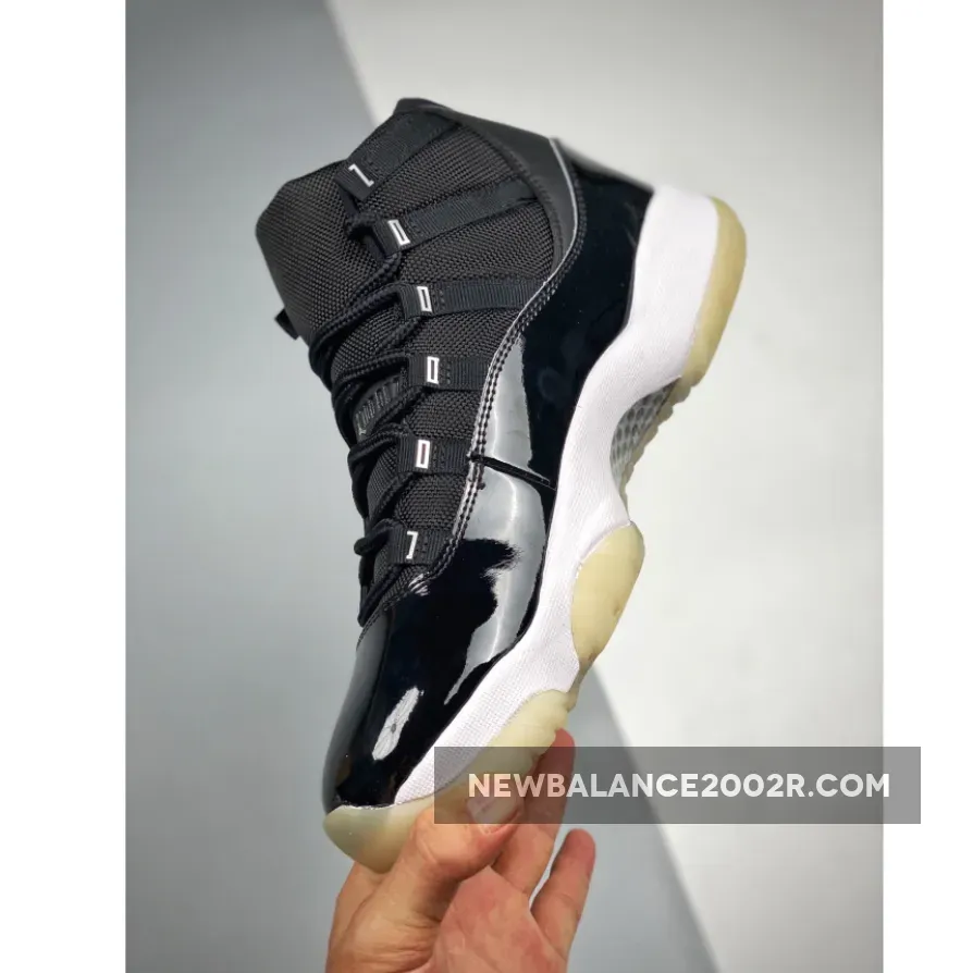 Air Jordan 11 "Jubilee 25th Anniversary" Black/Clear-White-Metallic Silver Air Jordan 11 "Jubilee 25th Anniversary" Black/Clear-White-Metallic Silver