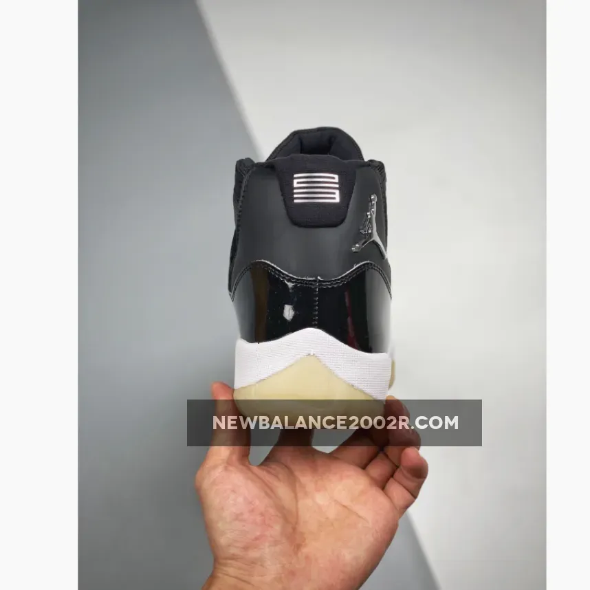 Air Jordan 11 "Jubilee 25th Anniversary" Black/Clear-White-Metallic Silver Air Jordan 11 "Jubilee 25th Anniversary" Black/Clear-White-Metallic Silver