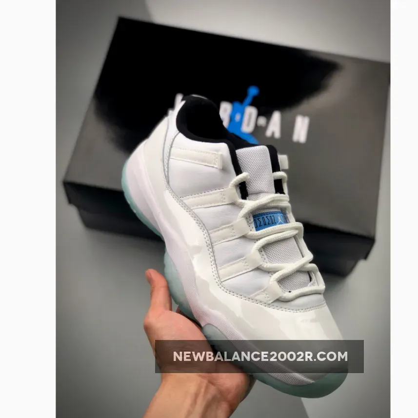 Air Jordan 11 Low Retro White/White/Black/Legend Blue AJ11