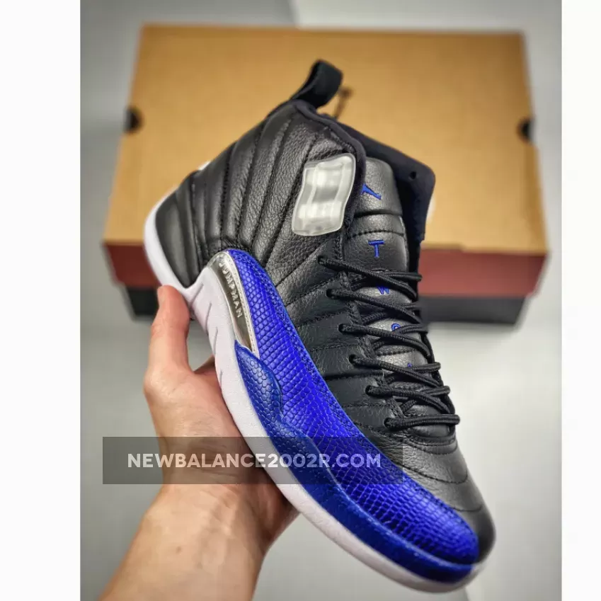 Air Jordan 12 Hyper Royal/Black-Metallic Silver-White