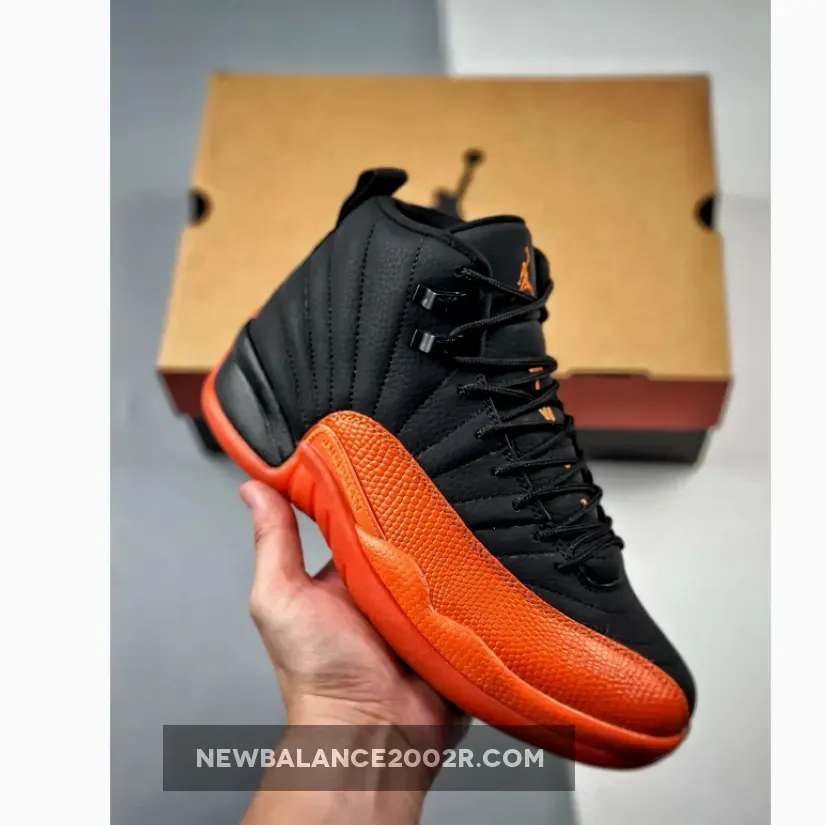 Air Jordan 12 Retro All-Star "Brilliant Orange" BLACK / BRILLIANT ORANGE
