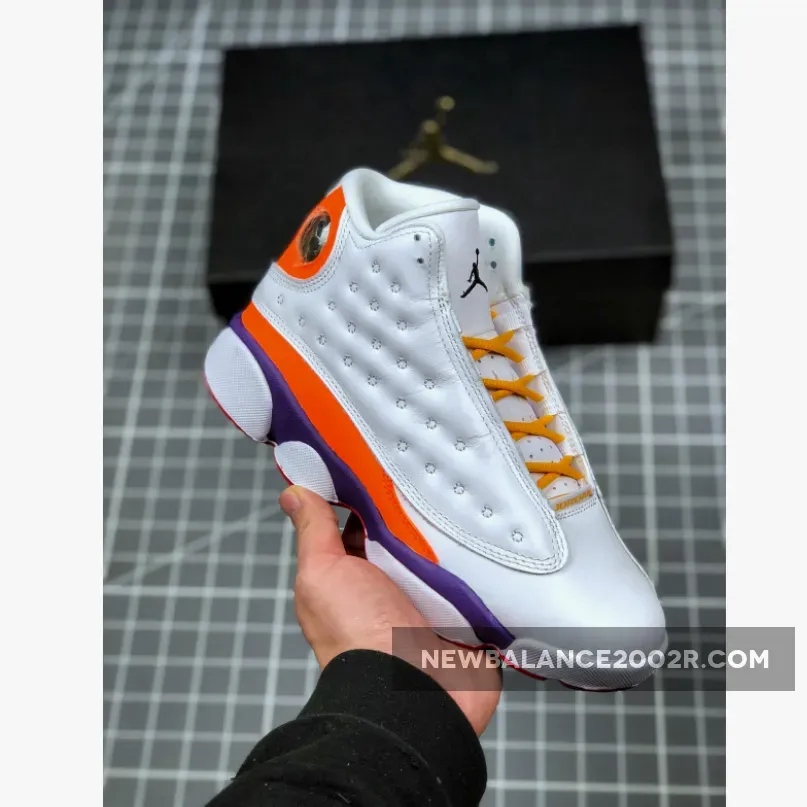 Air Jordan 13 Retro Ksa Playground WHITE/BLACK-CRT PRPL-TTL ORANG AJ13