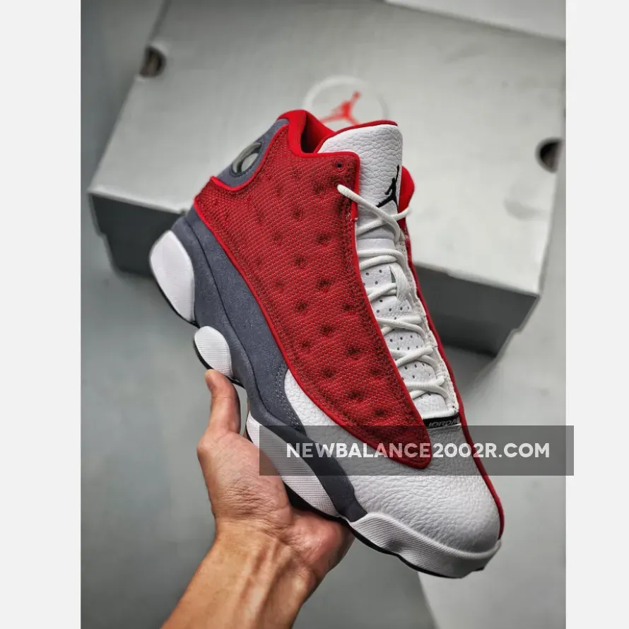 Air Jordan 13 Retro 'Red Flint' AJ13 Gym Grey-White-Black