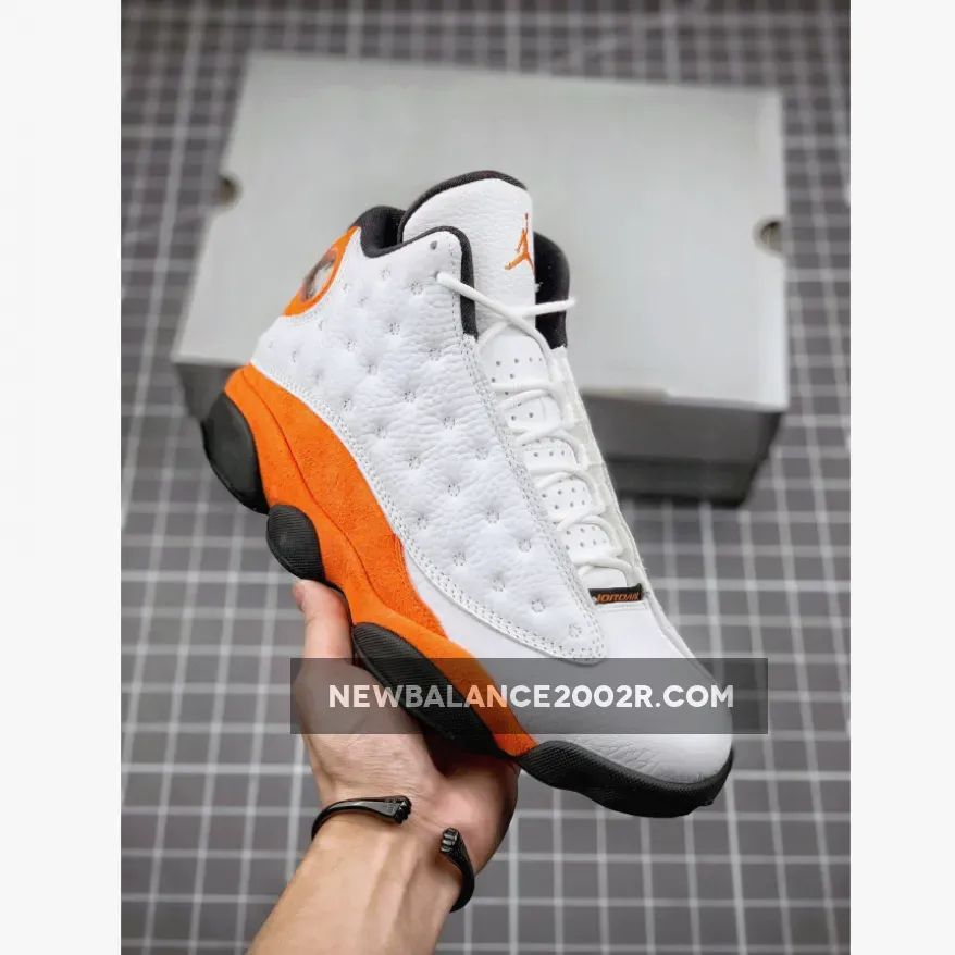 Air Jordan 13 Retro White/Black/Starfish AJ13