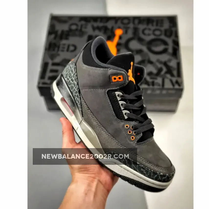 Air Jordan 3 ‘Fear’ Night Stadium/Total Orange-Black