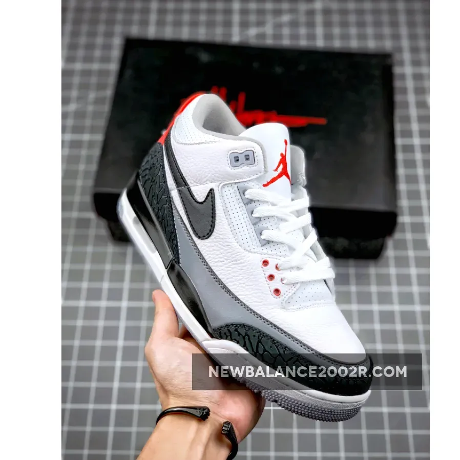 Air Jordan 3 Retro Nrg Tinker White/Fire Red-Cement Grey-Black AJ3
