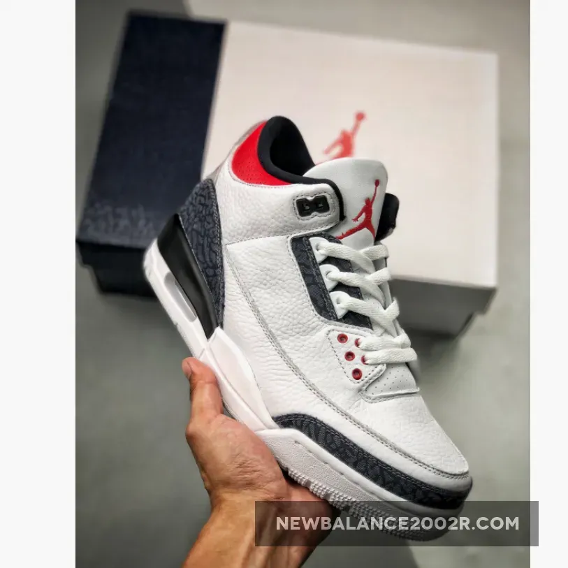 Air Jordan 3 SE DNM White/Black-Fire Red