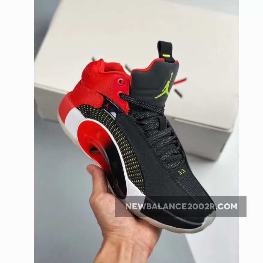 Air Jordan 35 ‘CNY’ Black/University Red-Yellow
