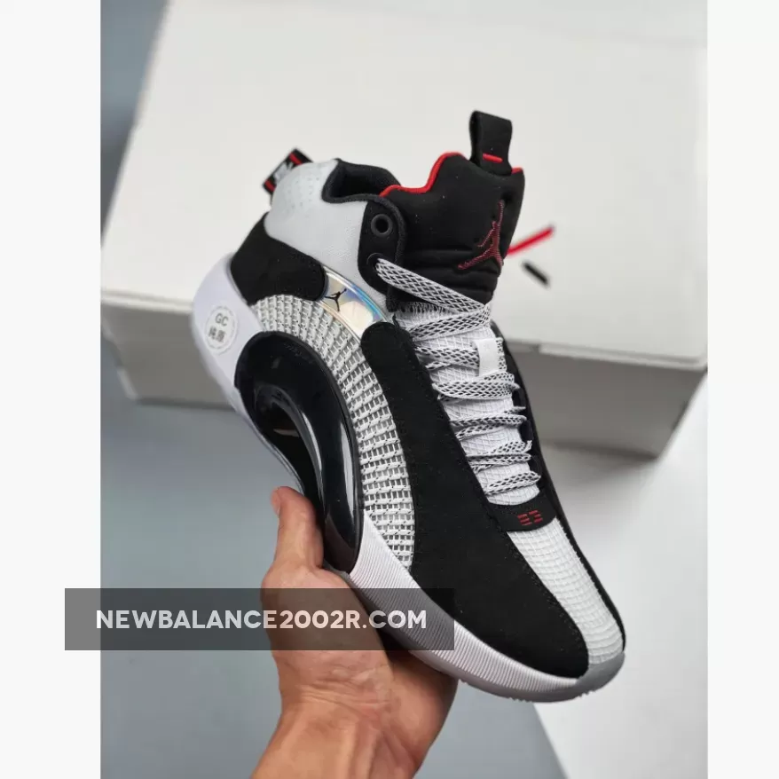 Air Jordan 35 ‘DNA’ White/Black-Fire Red
