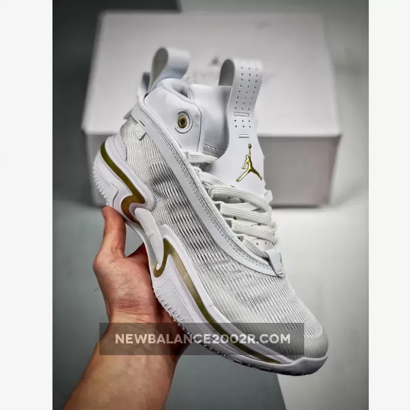 Air Jordan 36 ‘Glory’ White/Black-Metallic Gold