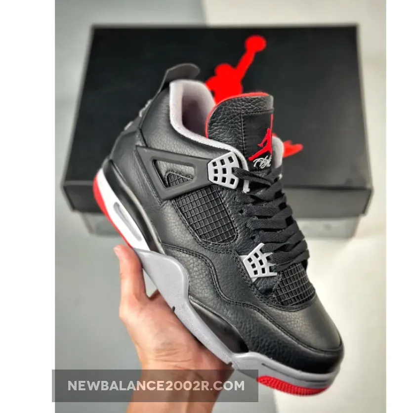 Air Jordan 4 Bred Reimagined in