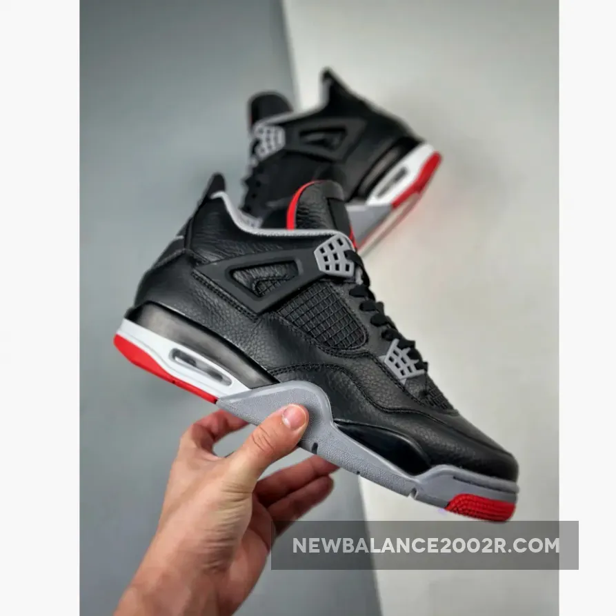 Air Jordan 4 Bred Reimagined in Air Jordan 4 Bred Reimagined in