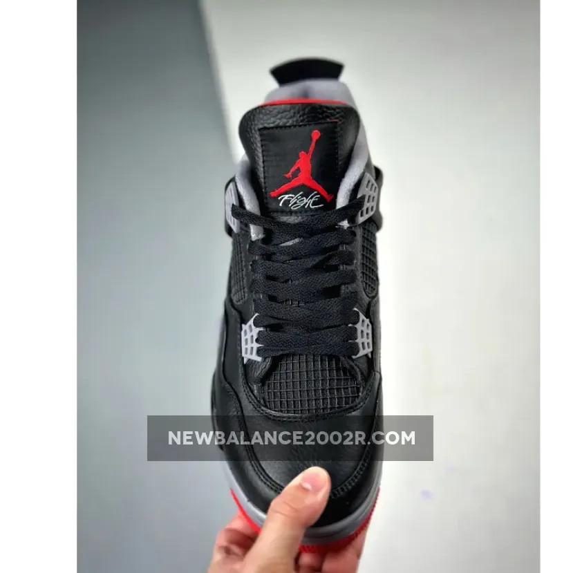 Air Jordan 4 Bred Reimagined in Air Jordan 4 Bred Reimagined in