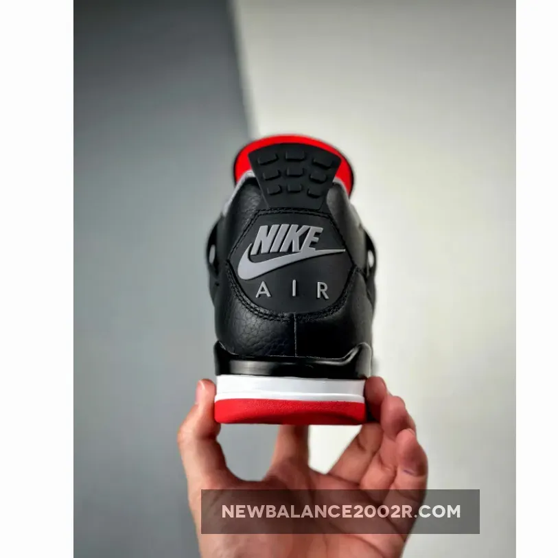Air Jordan 4 Bred Reimagined in Air Jordan 4 Bred Reimagined in
