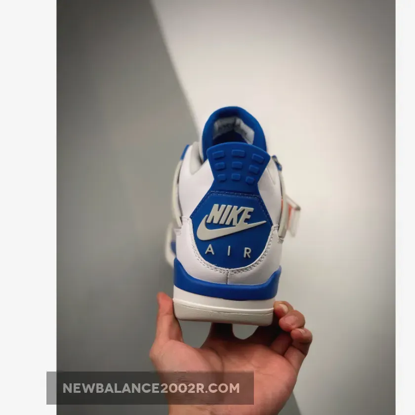 Air Jordan 4 OG White/Neutral Grey-Military Blue Air Jordan 4 OG White/Neutral Grey-Military Blue