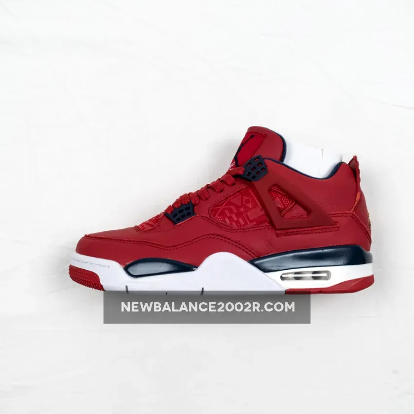 Air Jordan 4 SE "FIBA" Gym Red/White-Gold Air Jordan 4 SE "FIBA" Gym Red/White-Gold