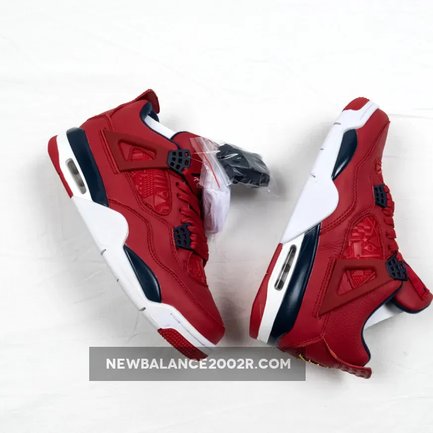 Air Jordan 4 SE "FIBA" Gym Red/White-Gold Air Jordan 4 SE "FIBA" Gym Red/White-Gold