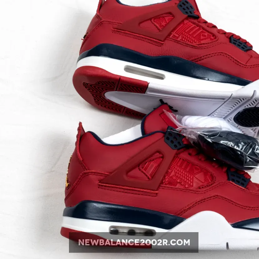 Air Jordan 4 SE "FIBA" Gym Red/White-Gold Air Jordan 4 SE "FIBA" Gym Red/White-Gold