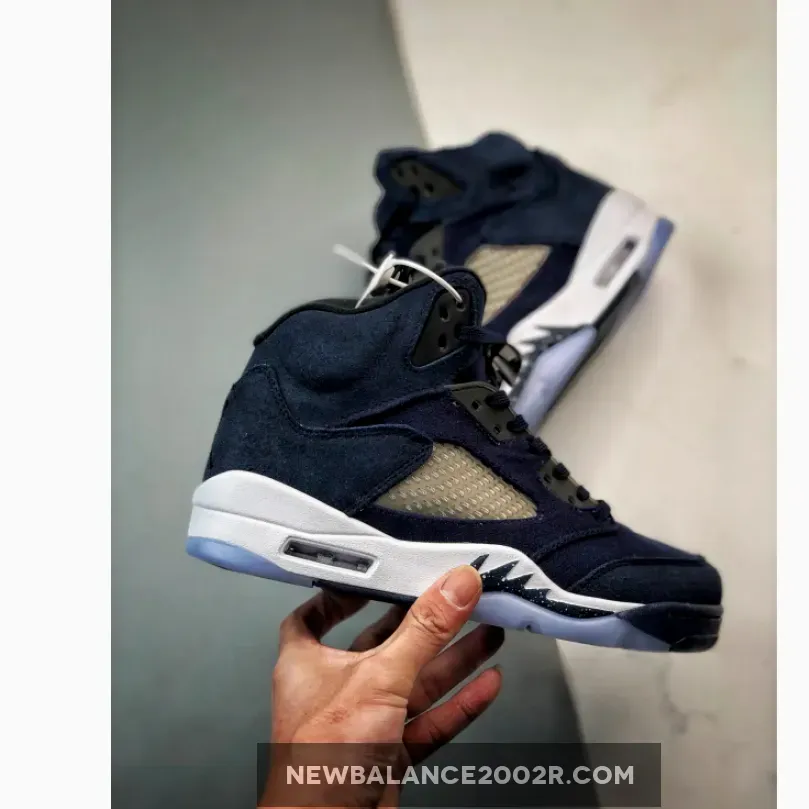 Air Jordan 5 Georgetown Midnight Navy/Black Air Jordan 5 Georgetown Midnight Navy/Black