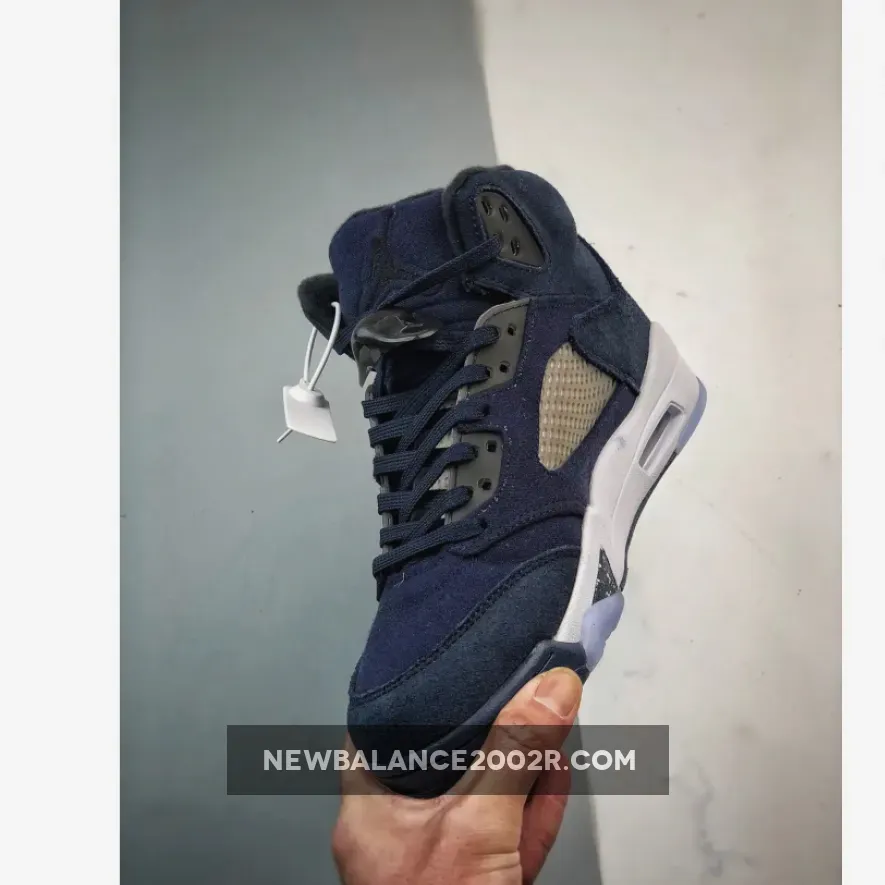 Air Jordan 5 Georgetown Midnight Navy/Black Air Jordan 5 Georgetown Midnight Navy/Black