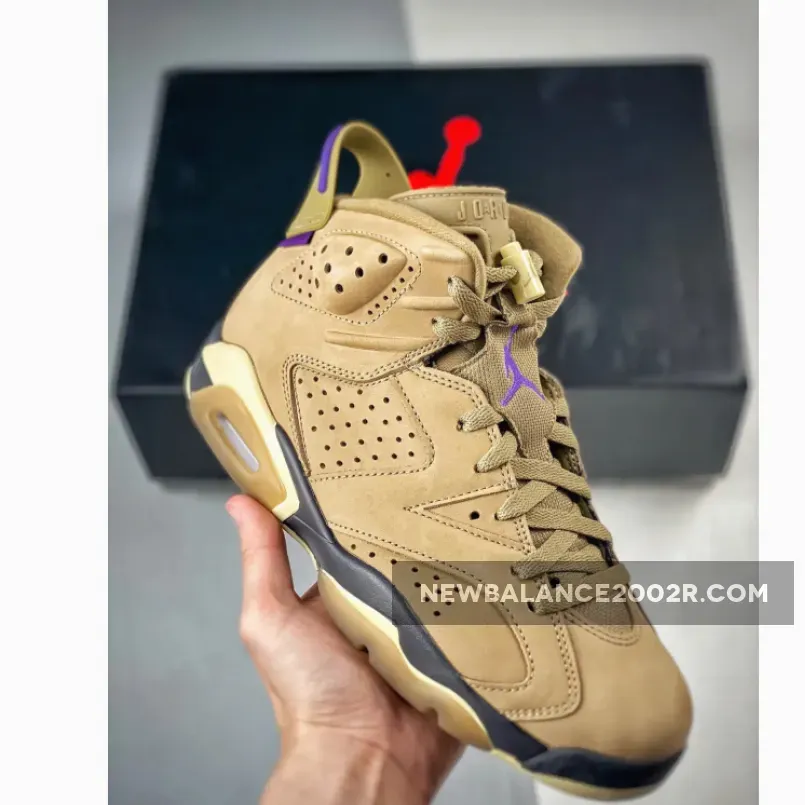 Air Jordan 6 GoreTex Brown Kelp
