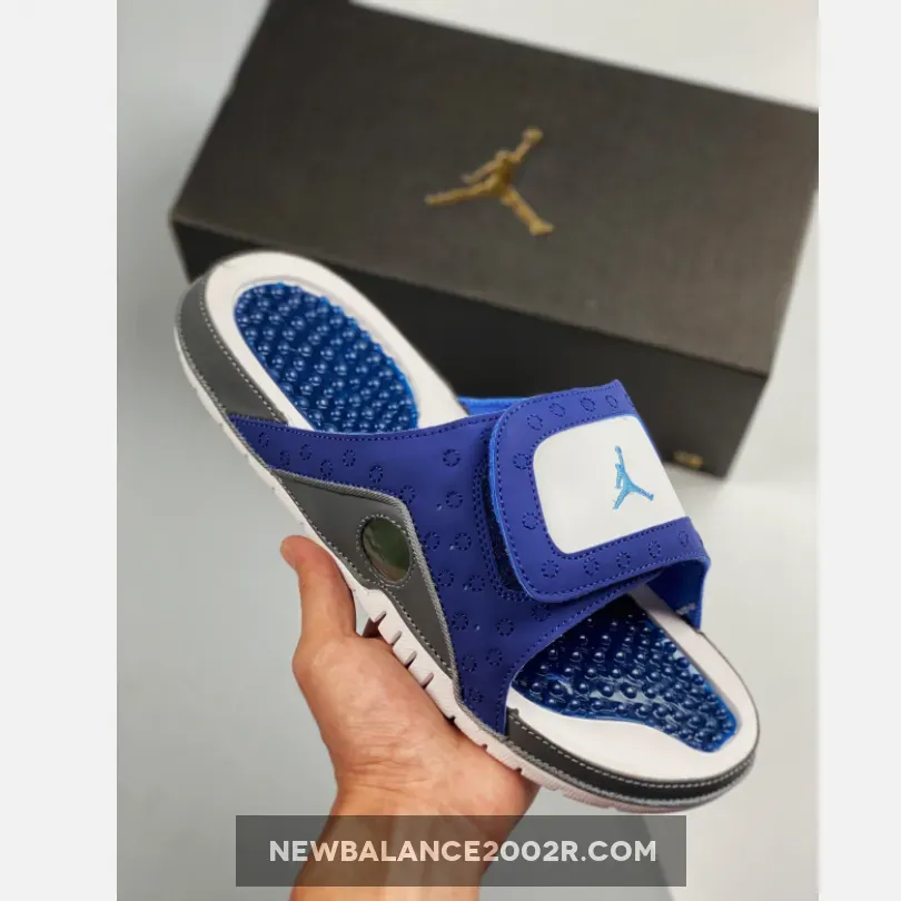 Air Jordan Hydro 13 White Blue