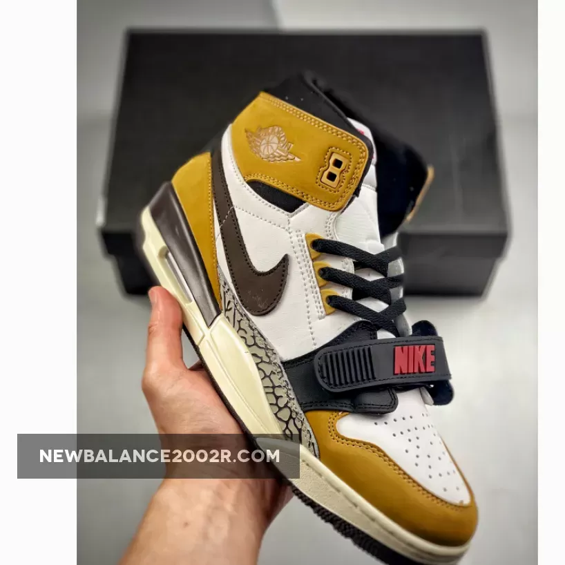 Air Jordan Legacy 312 "Rookie of the Year" White/Baroque Brown