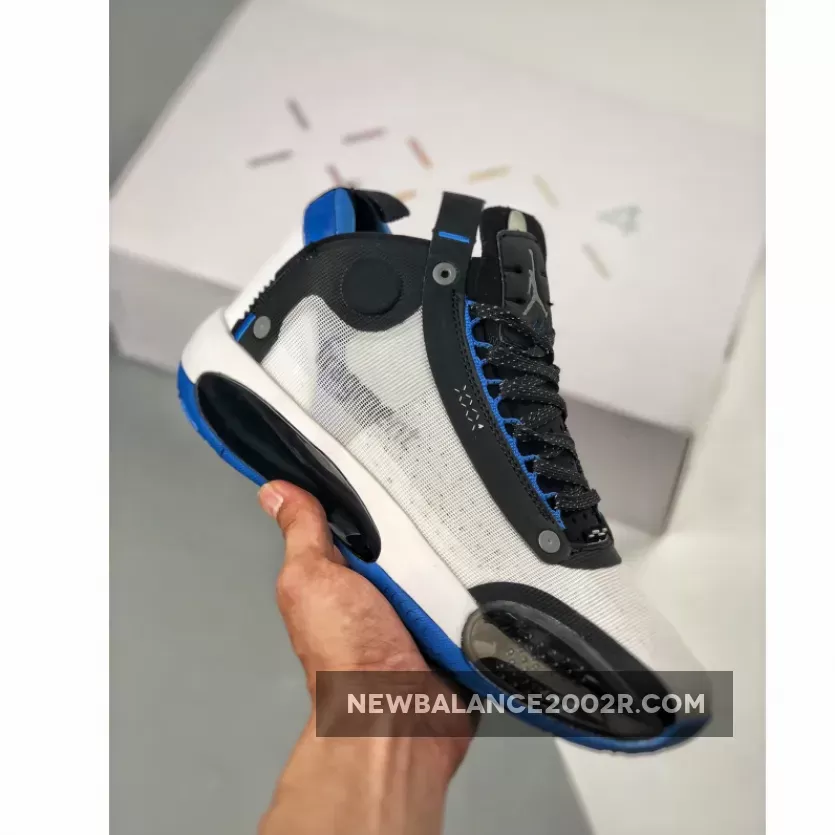Fragment x Air Jordan 34 White/Royal Blue
