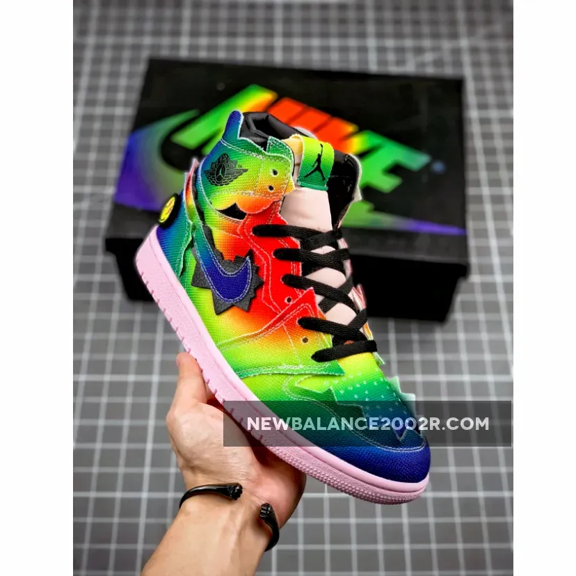 J Balvin x Jordan 1 High OG Multi