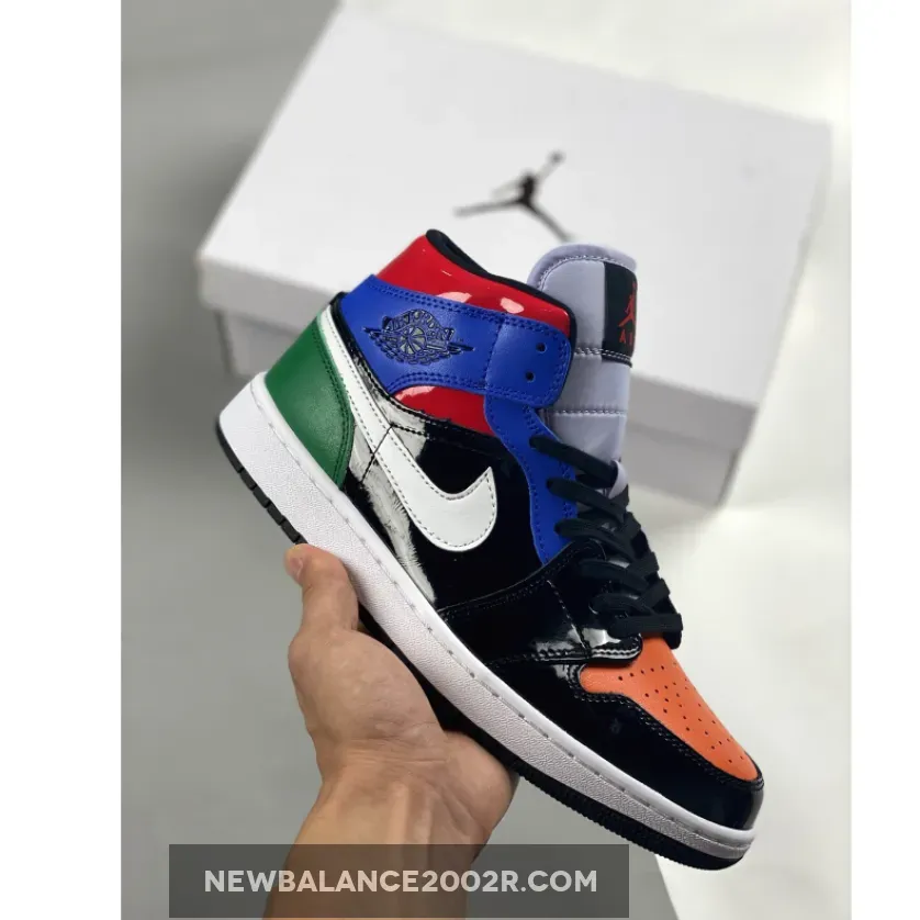 Jordan 1 Mid Patent Multi