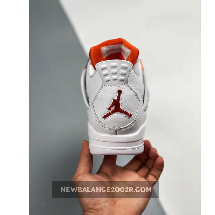 Jordan 4 Metallic Pack White Orange Jordan 4 Metallic Pack White Orange