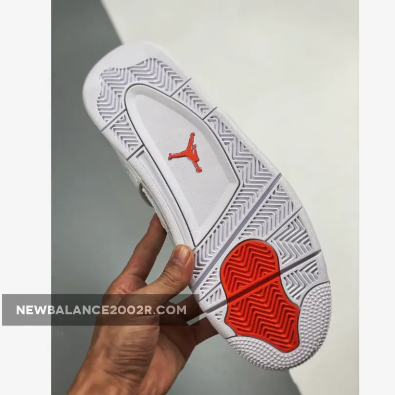 Jordan 4 Metallic Pack White Orange Jordan 4 Metallic Pack White Orange