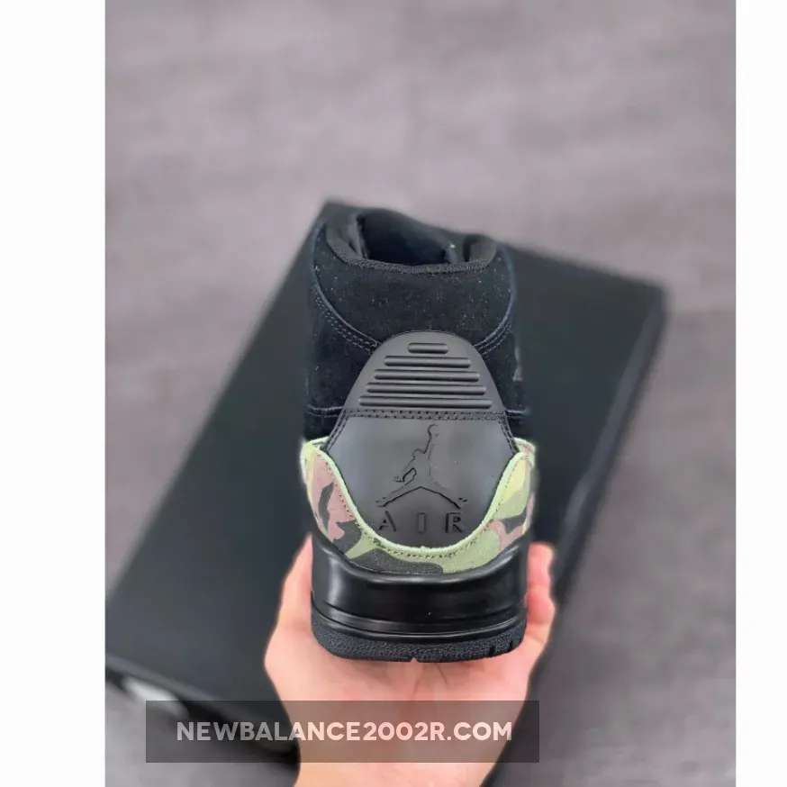 Jordan Legacy 312 Black/Camo Green-Black Jordan Legacy 312 Black/Camo Green-Black