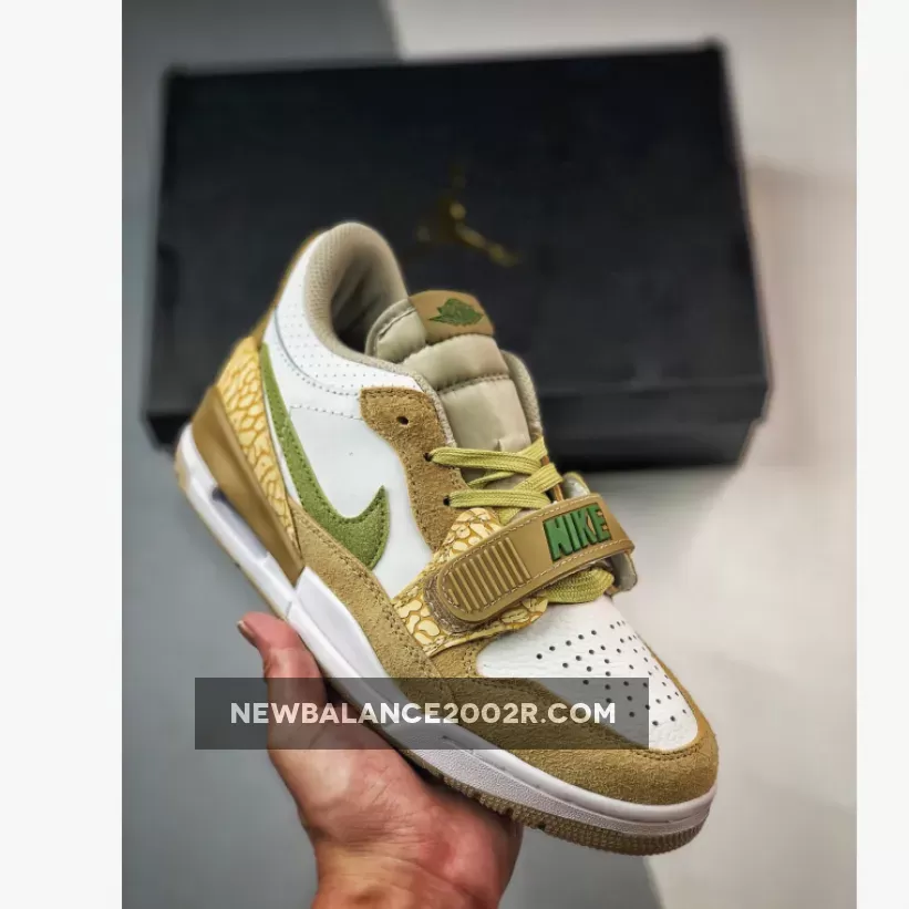 Jordan Legacy 312 Low Olive Gold