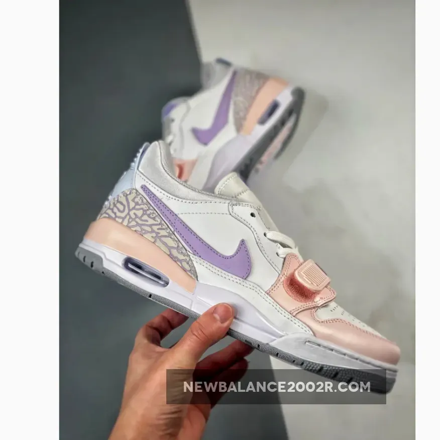 Jordan Legacy 312 Low White/Wolf Gray/Mist Purple