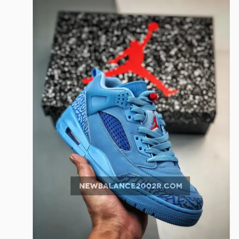 Jordan Spizike Low "Houston Oilers" Football Blue