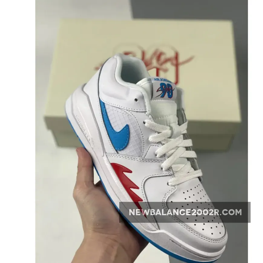 Jordan Stadium 90 White Red Blue