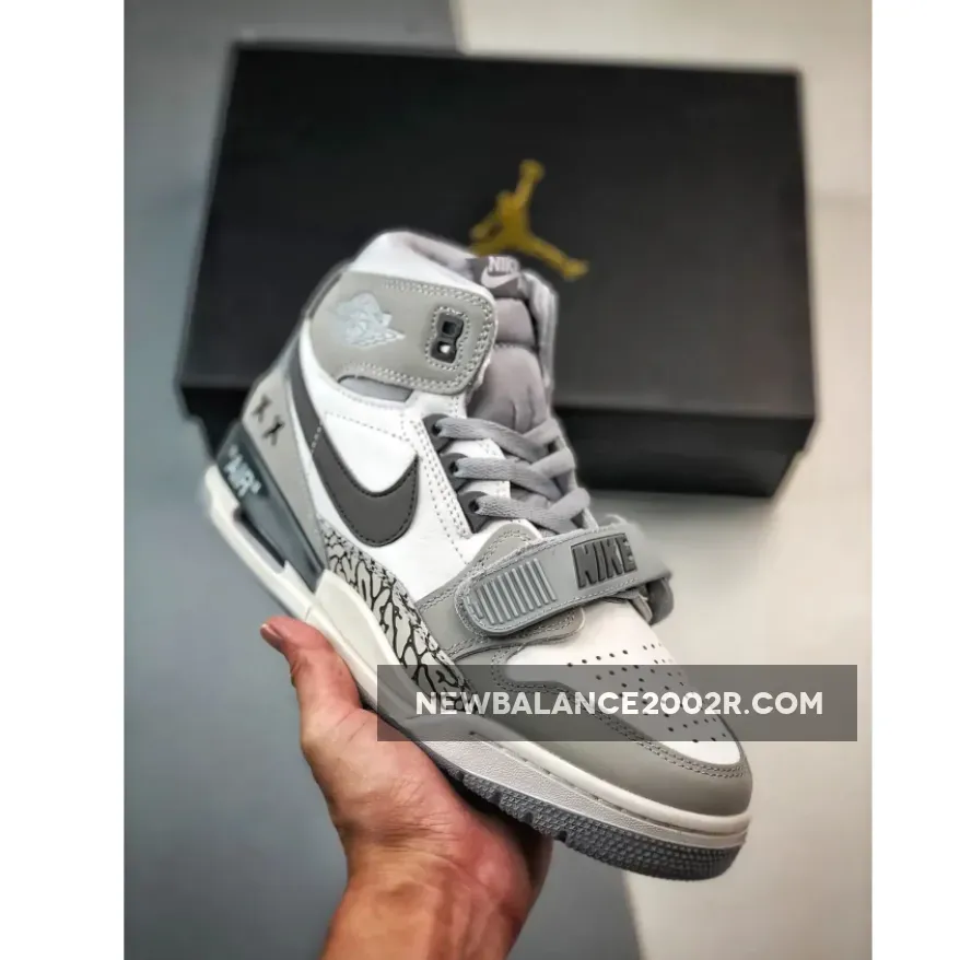 Kaws x Jordan Legacy 312 White Black Grey
