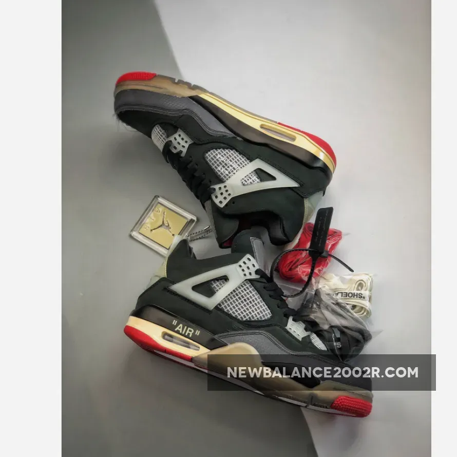 Off-White x Air Jordan 4 Bred Off-White x Air Jordan 4 Bred