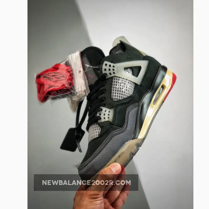 Off-White x Air Jordan 4 Bred Off-White x Air Jordan 4 Bred