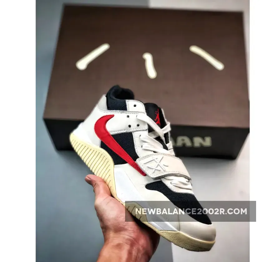 Travis Scott x Jordan Jumpman Jack Sail Navy University Red