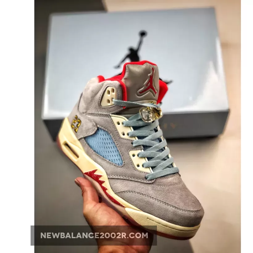 Trophy Room x Air Jordan 5 Retro "Ice Blue"